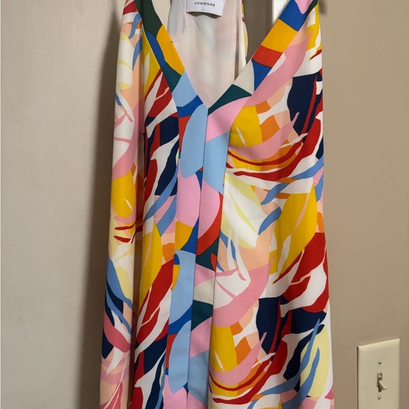 Adrienne Tops - Adrienne Multicolor Abstract Dress
